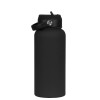 Black 1L Rubber Coated Bottles